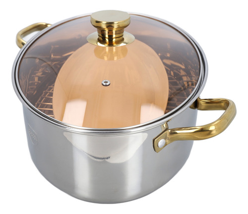 Olla De Pescado Al Vapor De Acero Inoxidable 304