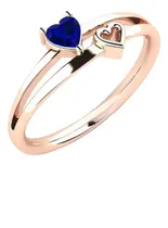 Comprar Nuevo Ánillo Compromiso Plata Y Oro Rosado 18k