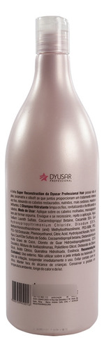 Shampoo 1l E Condicionador De Reconstrução 300ml Linha Super