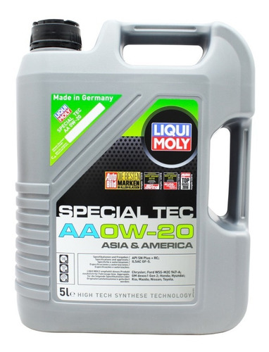 Aceite Sintetico 0w-20 5l Liquimoly Garrafa 5 Litros