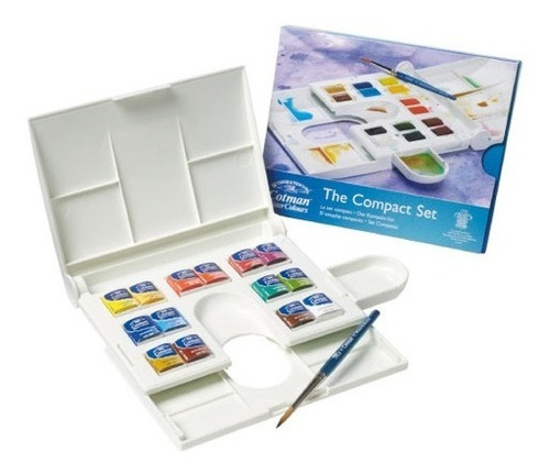 Estuche Acuarelas Cotman Set 14 Pastillas Winsor & Newton