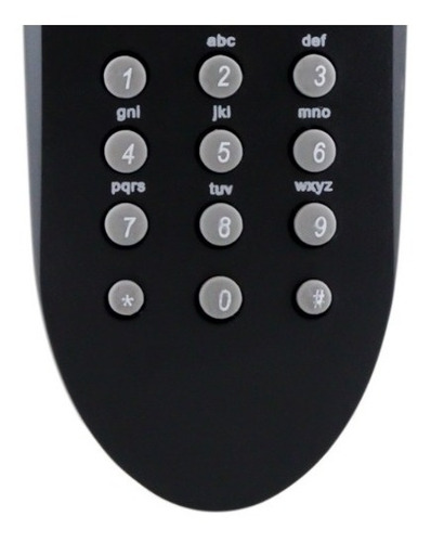 Imagen 5 de 10 de Control Para Dish Negro Modelo Dish