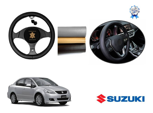 Funda Cubre Volante Piel Suzuki Sx4 Sedan 2008 A 2013 2014