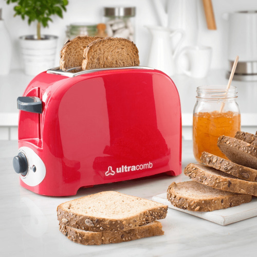 Tostadora Ultracomb TO 4005 roja 220V - 240V