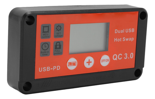 Controlador Solar Mppt Con Doble Ajuste Inteligente Usb