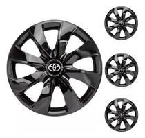 Comprar Juego De Tazas Deportivas R13 Prime Negras Logo Toyota