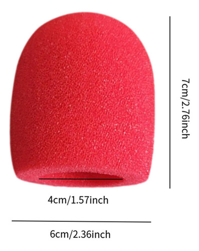 10pcs Microfone De Mão Capa Resistente Para Discursos Salas