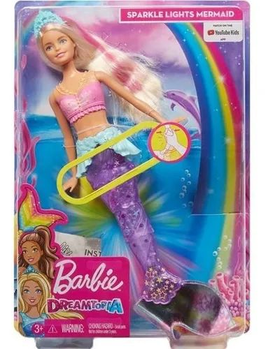La barbie sirena sales se puede mojar