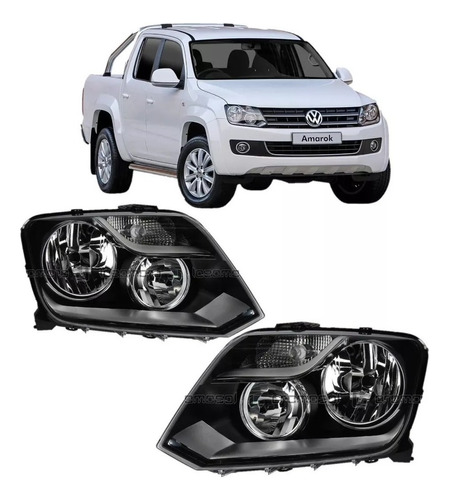 Juego Opticas Volskwagen Amarok 2010 - 2019 Original Arteb