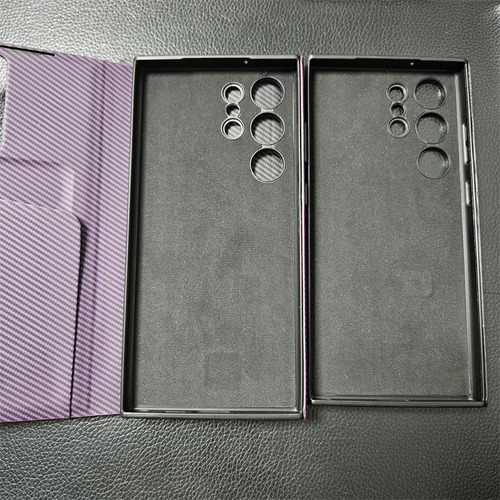 Para Samsung S23ultra Chip Phone Case Smart Window Cover