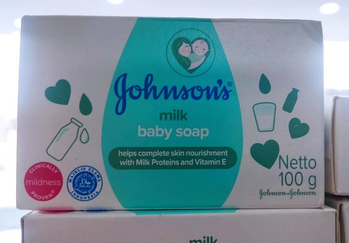 Johnsons Baby Jabon En Barra Soap 2x100g Rosado