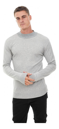 Sweater Media Polera Boreal Hombre Airborn