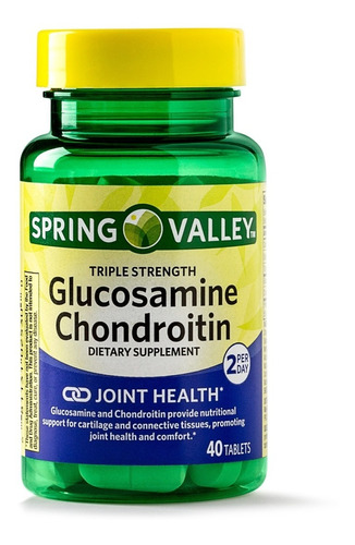 Spring Valley Glucosamina 40 Tabs - Unidad a $7254