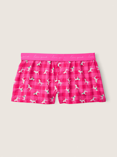 Short Pijama Pink Victoria's Secret Nuevo Y Original Talle M