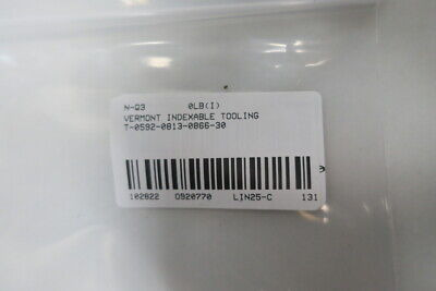 Vermont Indexable Tooling T-0592-0813-0866-30 V11048a To Nnr