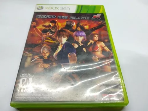 Jogo Dead Or Alive 5 Xbox 360 Original Raridade Frete Grátis