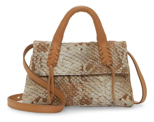 Lucky Brand Rysa, Bandolera De Serpiente Natural