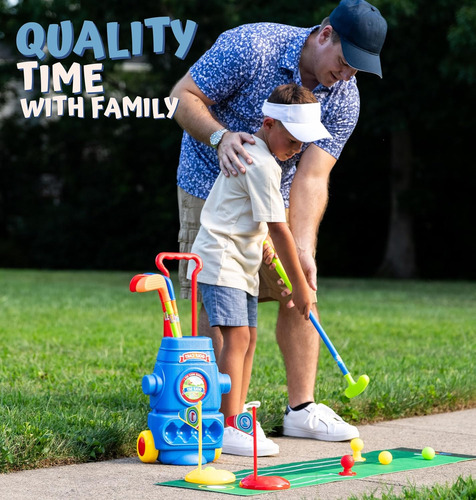 Set De Golf Toyvelt Para Ninos Pequenos: Palos De Golf Para