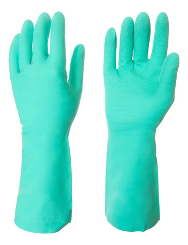 Kit 5 Luva Látex Impermeável Limpeza Doméstica Resistente