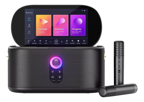 Caixa Karaokê Joog Shell S1 180w - Tela 10,1