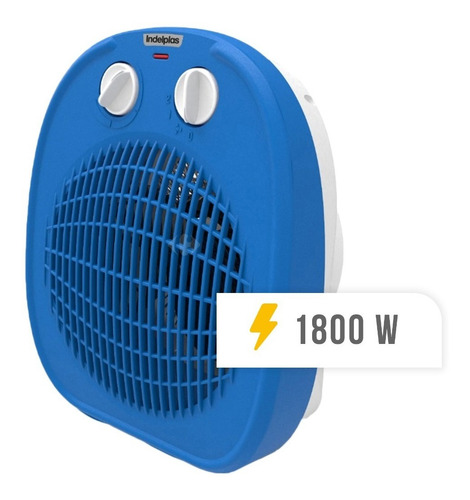 Caloventor eléctrico Indelplas IC-01 azul 220V
