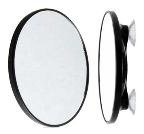 Espejo cosmético de aumento x 10 incoloro / transparente