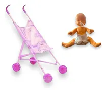 Comprar Cochecito Para Bebote +bebote Carrito Bebe Juguete De Nena