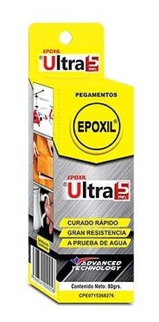 Pega Ultra 5 Minutos Epoxil 80gr