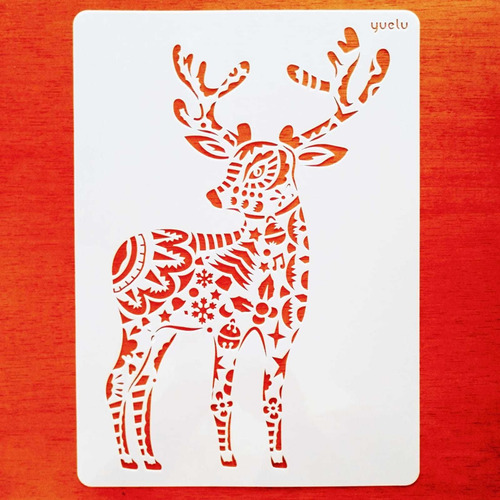 Kit 6 Stencil Animais Para Pintura Aerografia 21×30 Cm A4