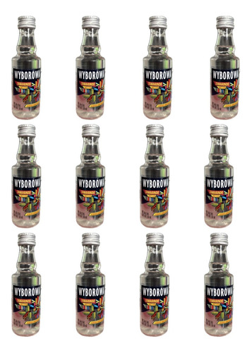 DĂșo Pack 24 Botellitas Mini- Vodka Wyborowa Y Jagermeister