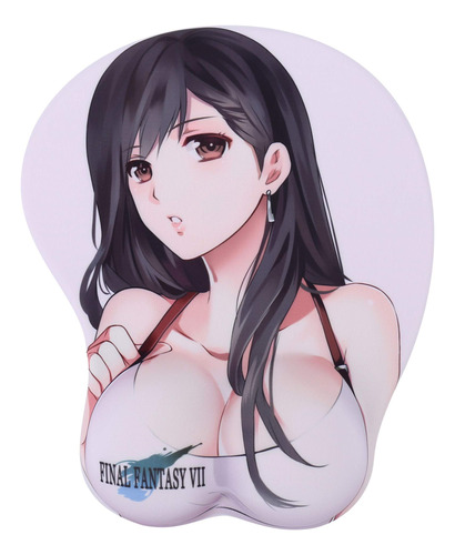 Final Fantasy Vii 7 Tifa E Anime Mouse Pads Boob Oppai 3d