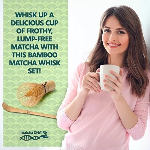 Batidor MatchaDNA. Batidor de bambú para preparar matcha, hecho a mano