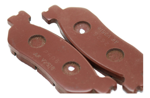 Imagem 3 de 3 de Kit Pastilha De Freio Yamaha Neo Versao At115