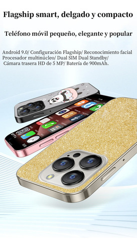 Mini Smartphone 3g Aiek Xs18 Pro De 3.0 Pulgadas, 2 Gb De Ra