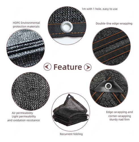 Malha De Proteção Solar Parasol Mesh 3x5m