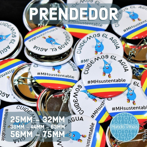 40 Pines Prendedores Souvenirs Diseños Personalizados 32mm No Aplica Personalizado