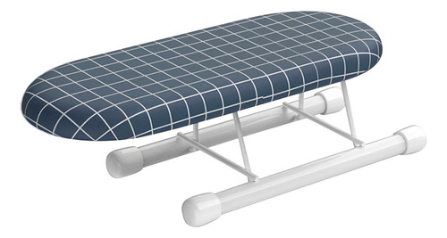 Tabla De Planchar Portátil Para Mesa, Azul Pequeña Azul