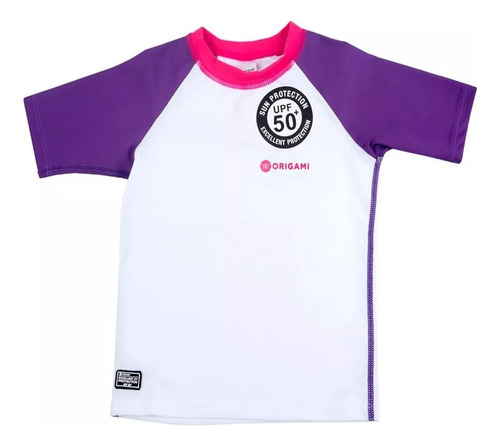 Remera Niños Protección Uv - Upf 50+ - Origami - Salas