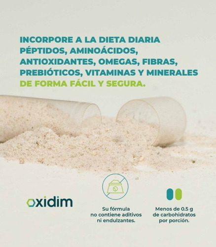 Oxidim De Aleria - Concentrado De Nutrientes Y Antioxidantes Sabor Sin sabor