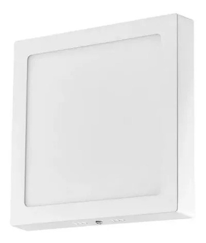 Painel Led Ourolux Sobrepor 12w Bivolt Luz Branca 6500k Cor Branco 110V/220V