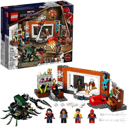 Lego Spider-man En El Taller Del Santuario Cantidad De Piezas 355
