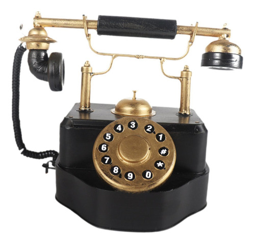 Adorno De Escritorio Modelo De Teléfono, Decoración De Mesa,