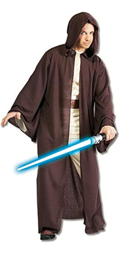 Star Wars Disfraz De Bata Con Capucha De Jedi Talla Única