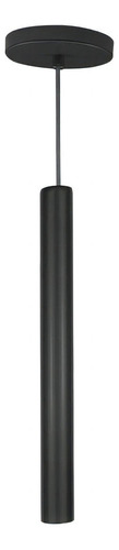 Pendente Tubo Palito Moderno 45cm - Preto