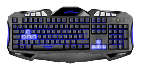 Teclado Gamer Micronics Kripton Luces Led 