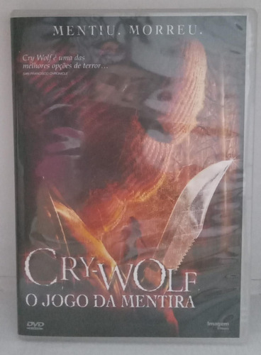 Dvd Cry Wolf - O Jogo Da Mentira * Original