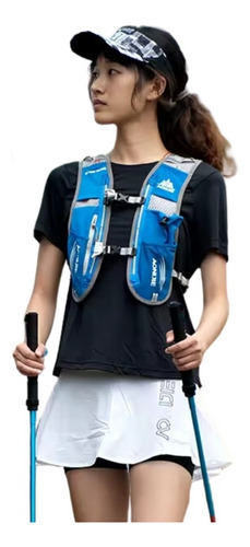 Chaleco Mochila Hidratacion 5 Litros Para Trekking, Running