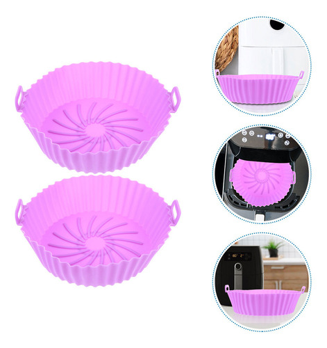 A Almohadilla Redonda Para Freidora Airfryer, 2 Unidades