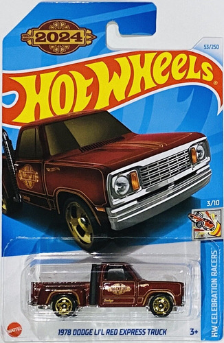 1978 Dodge Red Express Truck San Valentin 2024 Hot Wheels