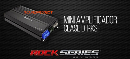 Imagen 6 de 6 de Rockseries Rksp800.4dm Clase D Nano Ultra Eficiente 4 Canal